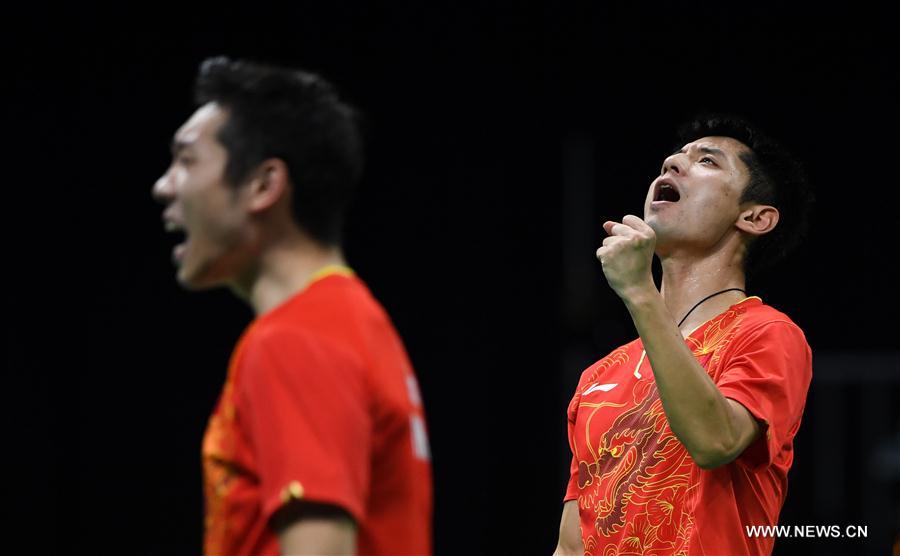 JO-2016 : la Chine remporte l'or en tennis de table par équipes hommes