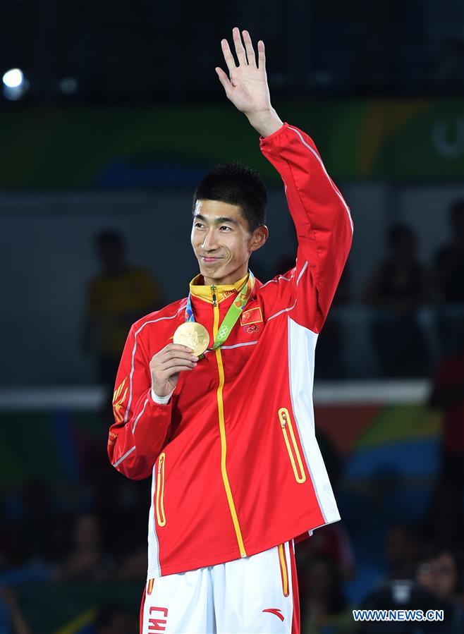 JO 2016 : le Chinois Zhao Shuai champion de taekwondo (catégorie des 58 kg messieurs)
