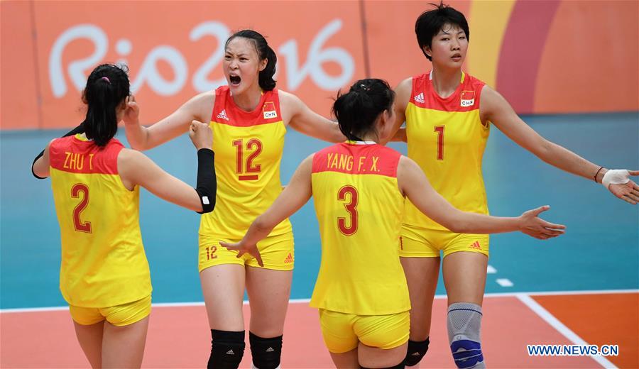 JO-2016/Volley-ball féminin: Les Chinoises remportent la médaille d'or