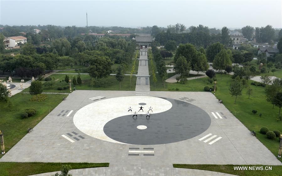 Tai-chi : des élèves étrangers dans le centre de la Chine
