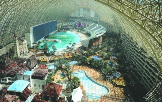 Chine : un batiment de loisir à la taille de Monaco