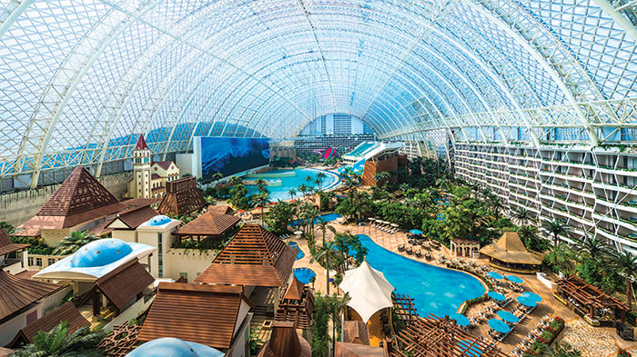 Chine : un batiment de loisir à la taille de Monaco