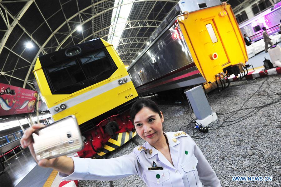 Les premiers pas d’un train made in China en Tha?lande