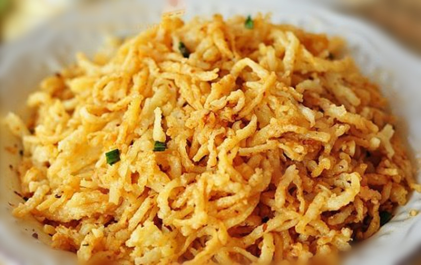 Les spécialités du Nord du Shaanxi – L'émincé de pommes de terre frites Yangyu Caca