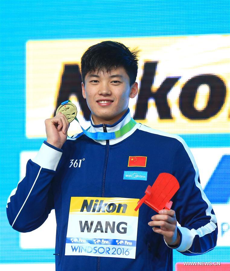 Canada/Championnats du monde de natation : le Chinois Wang Shun champion de l'épreuve individuelle quatre nages