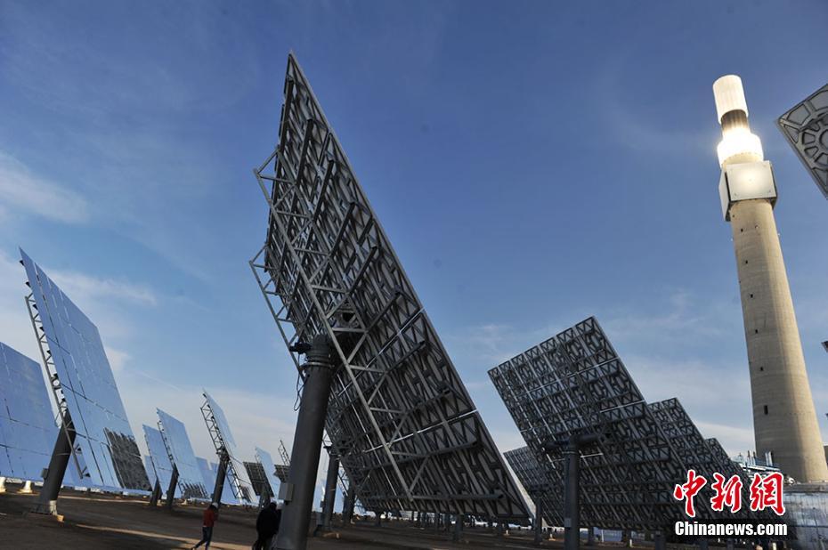 Gansu : première centrale thermique au sel fondu d'Asie