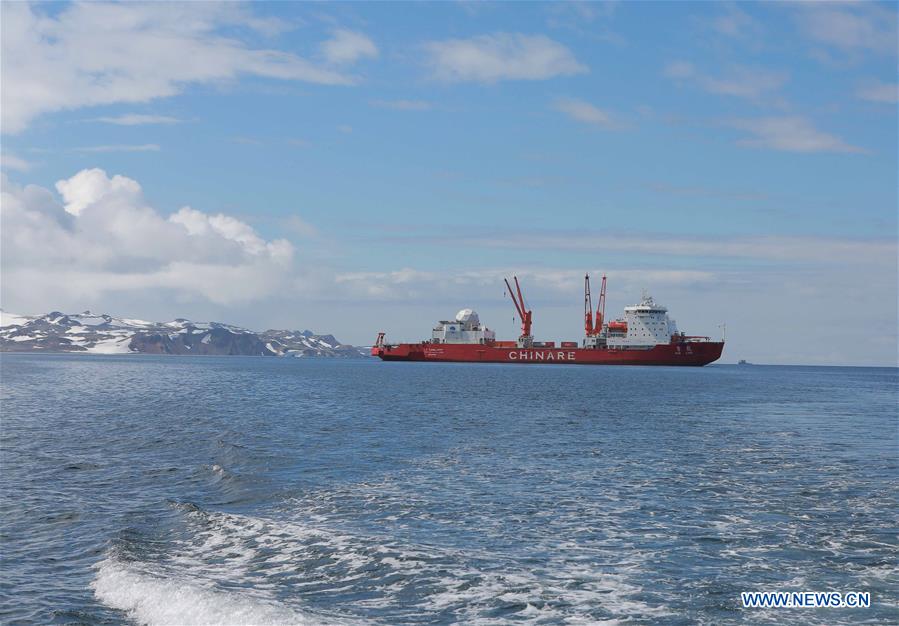 Expédition du brise-glace Xuelong en Antarctique