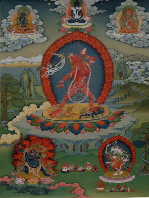 La tradition de la peinture tibétaine exposée à Beijing