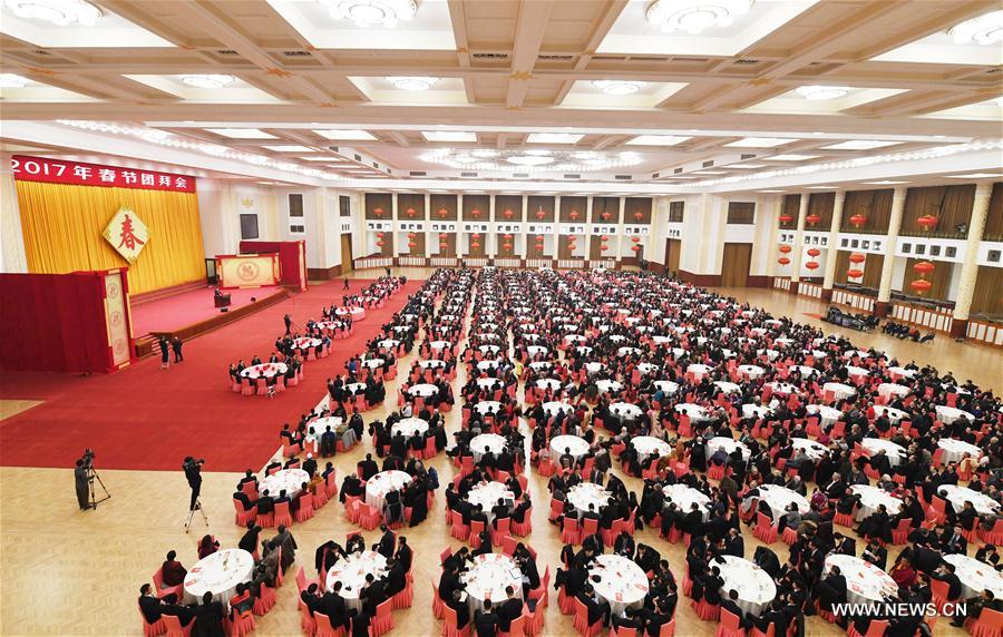 Chine : réception officielle à l'occasion de la fête du Printemps