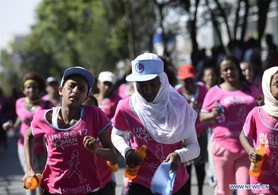 Ethiopie : la Première course de 5 km des femmes de l'ONU