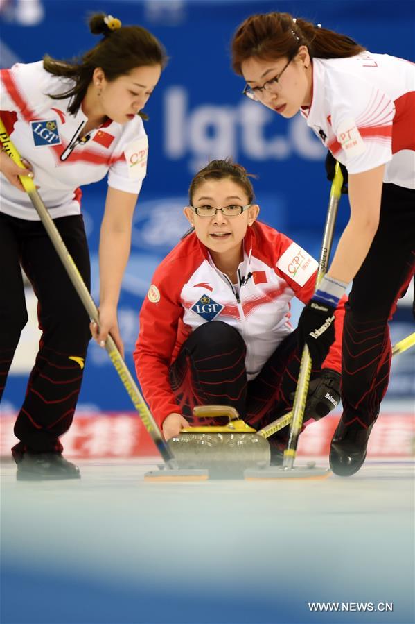 Championnat du monde de curling féminin à Beijing