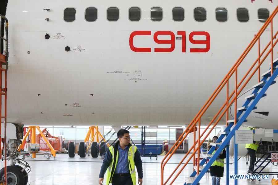 L'avion commercial C919 de la Chine s'envolera bient?t