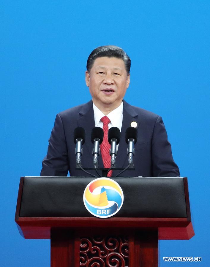 Le président chinois Xi Jinping annonce l'esprit de la Route de la soie