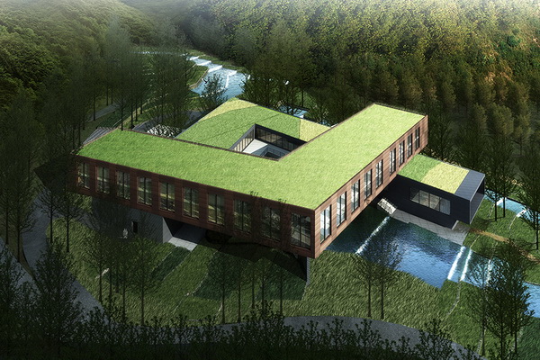 La paisible et pittoresque zone humide alpine des monts Qinling