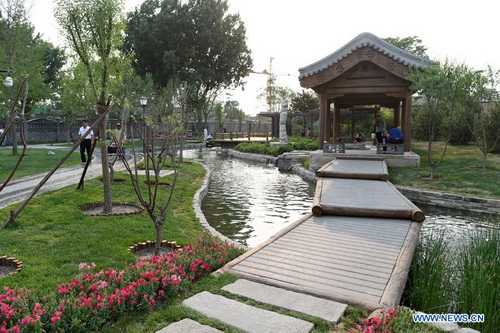 Un ruisseau vieux de plusieurs siècles traverse à nouveau le centre de Beijing