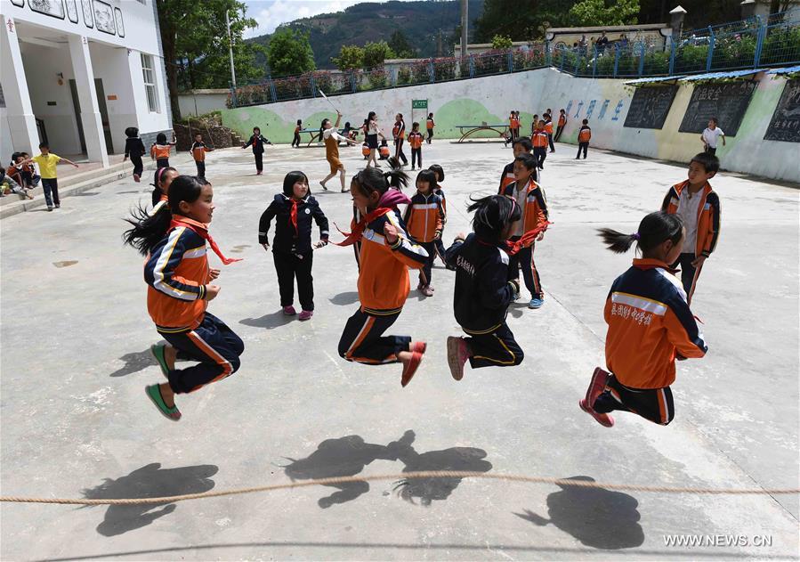 Une nouvelle école primaire dans le Yunnan
