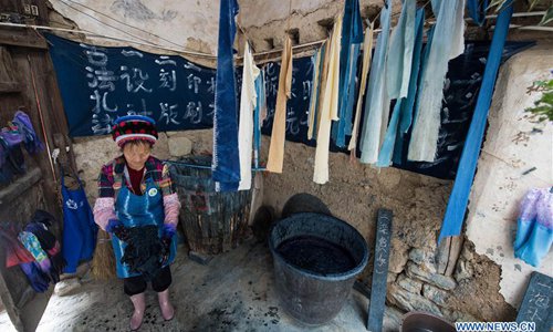 L’ethnie Bai et la tradition de la teinture ? tie-dye ?