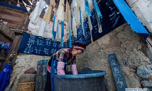 L’ethnie Bai et la tradition de la teinture ? tie-dye ?