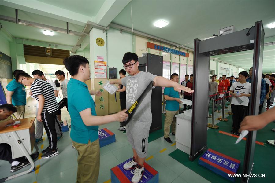 Gaokao 2017 : 9,4 millions d'étudiants se présentent à l’examen