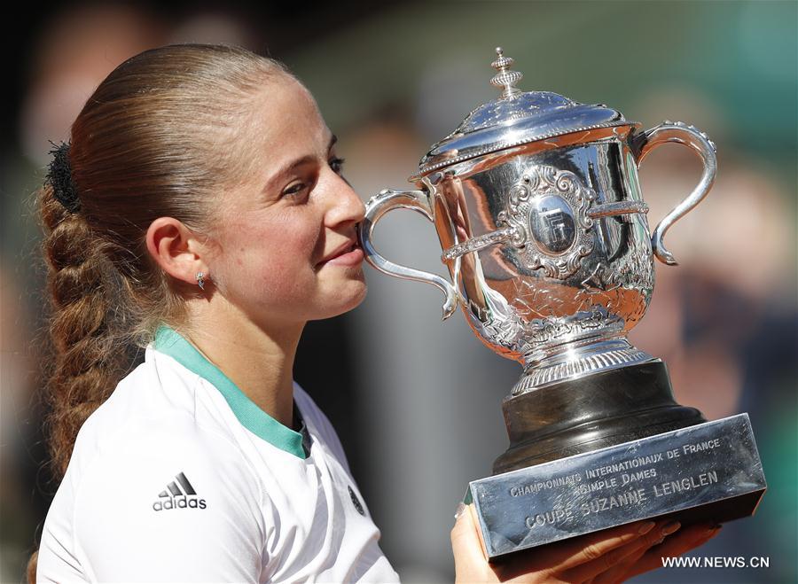 France : Jelena Ostapenko remporte Roland-Garros