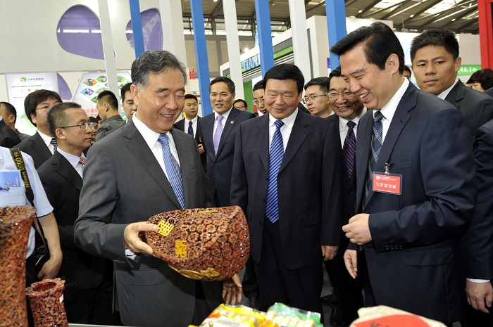 Ouverture de l'Exposition internationale de la Route de la Soie 2017 et la 21e Foire commerciale sur la coopération et l'investissement Est-Ouest à Xi'an