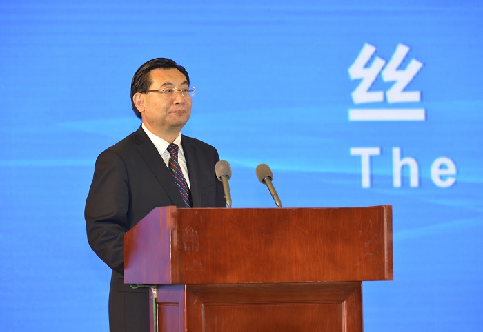 Ouverture de l'Exposition internationale de la Route de la Soie 2017 et la 21e Foire commerciale sur la coopération et l'investissement Est-Ouest à Xi'an