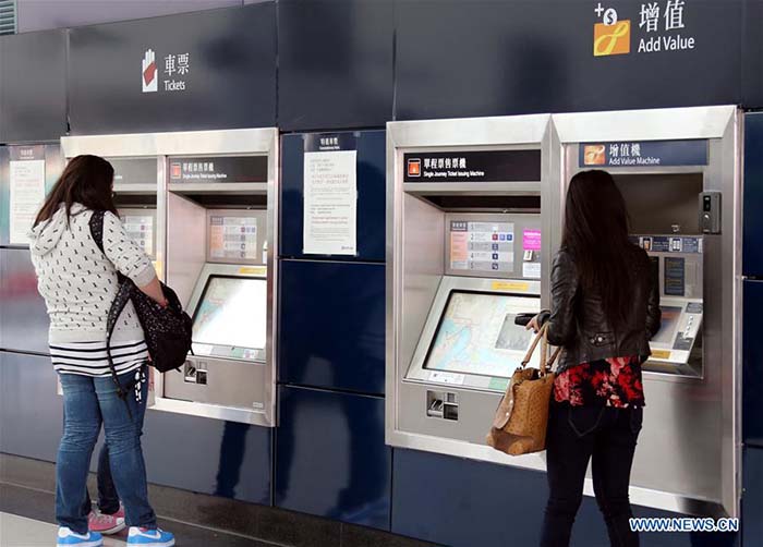 Grand succès de la carte Octopus à Hong Kong