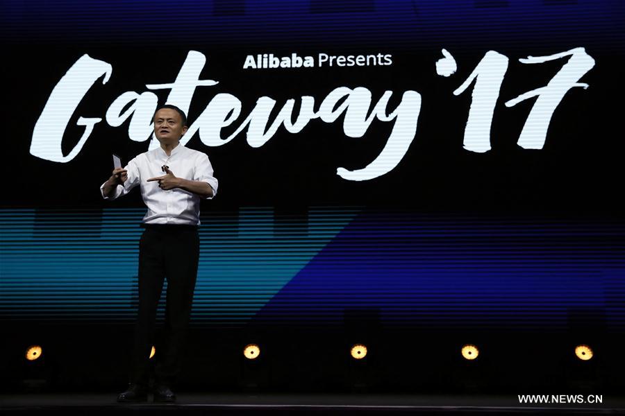 Jack Ma à la conférence Gateway 17 aux Etats-Unis