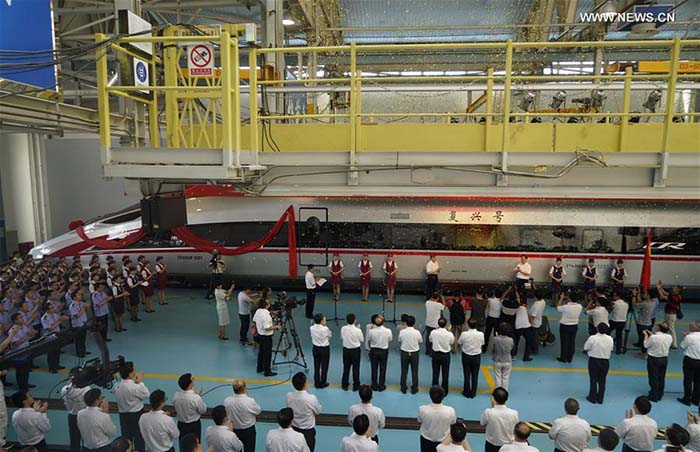 Chine : mise en service d'un nouveau train à grande vitesse sur la ligne Beijing-Shanghai
