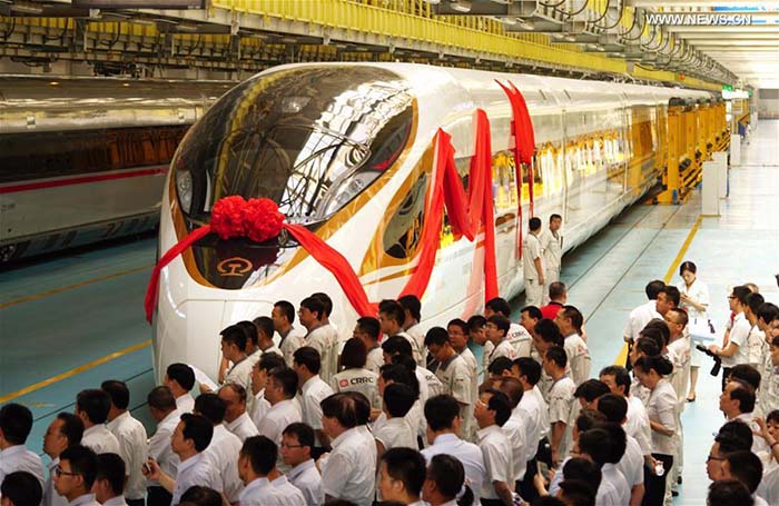 Chine : mise en service d'un nouveau train à grande vitesse sur la ligne Beijing-Shanghai