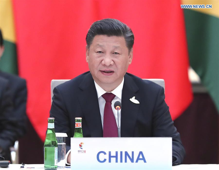 Le président chinois appelle les BRICS à promouvoir le développement commun