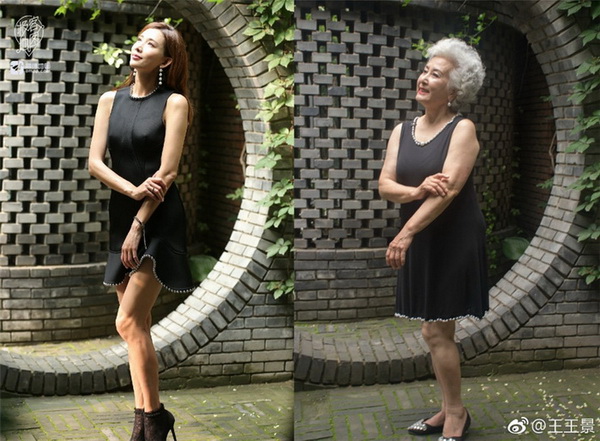Une septuagénaire défie une célèbre mannequin