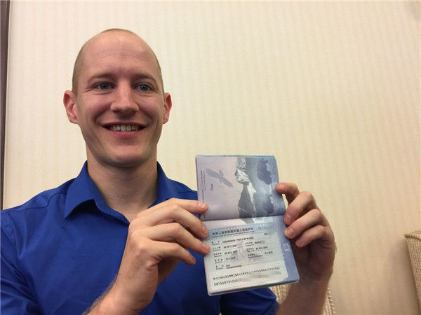 Sichuan : premier ? visa startup ? pour un jeune Américain