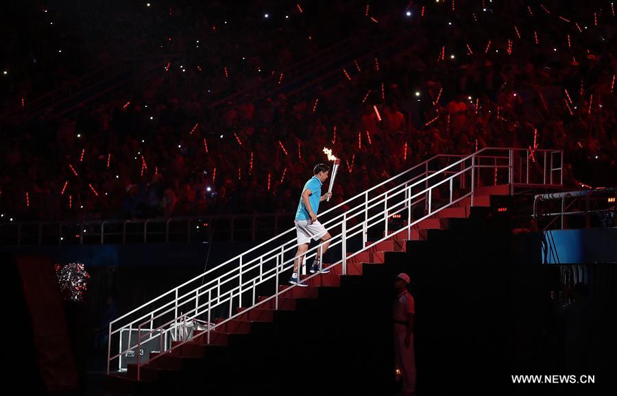 Chine : cérémonie d'ouverture des 13e Jeux nationaux à Tianjin