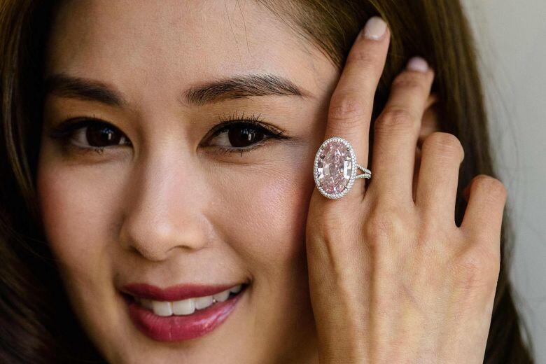 Vente prochaine du diamant ? Pink Promise ? à Hong Kong pour 42 millions de Dollars