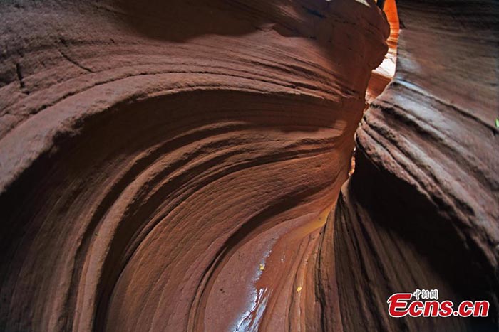 Le plateau de l?ss et son magnifique canyon en fente