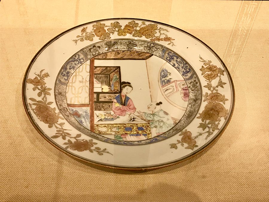 Exposition de porcelaine exportée à Beijing