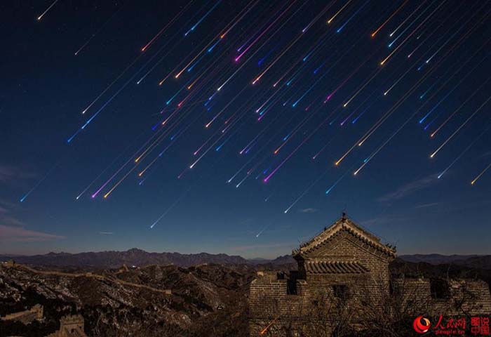 La Grande Muraille sous un ciel étoilé