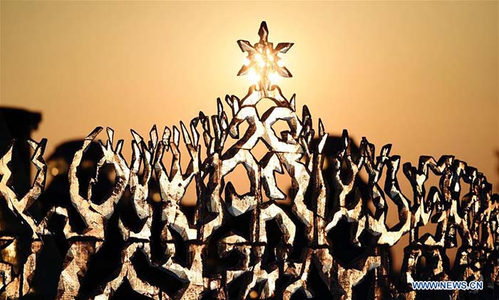 Concours international de sculpture sur glace à Harbin