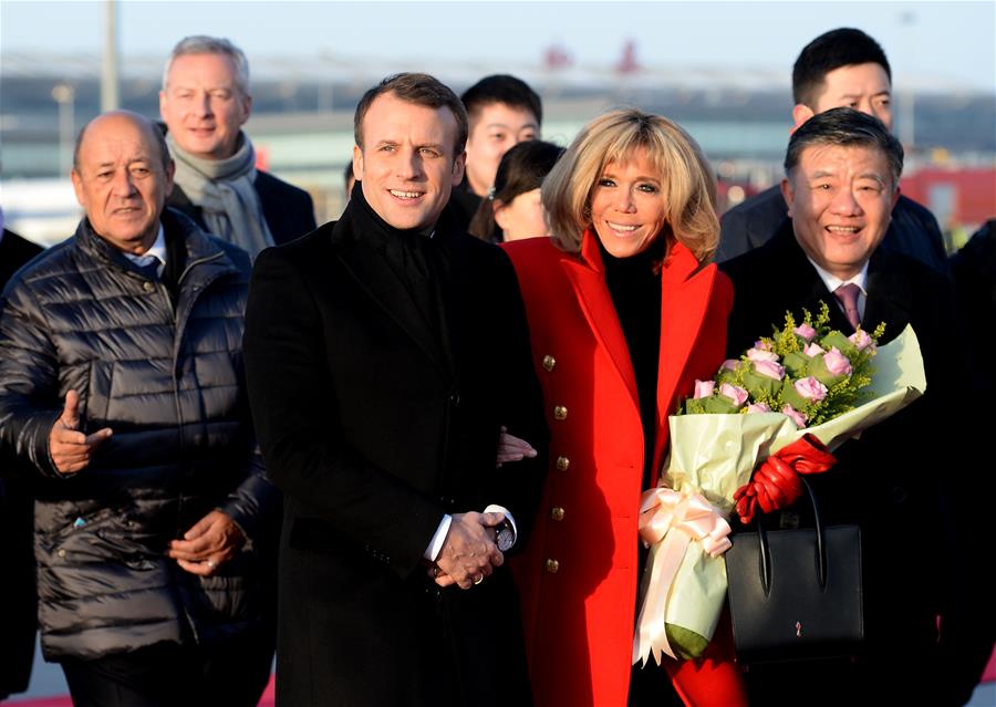 Emmanuel Macron appelle la France et la Chine à batir un avenir radieux pour le monde