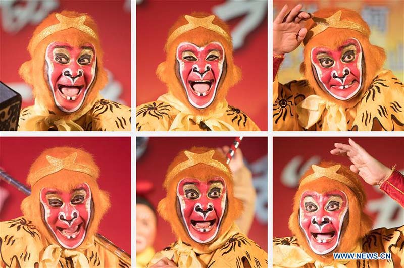 A la découverte du r?le du singe de l'Opéra Shaoju de Shaoxing