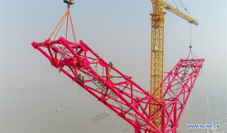 Chine : construction d'une ligne à ultra haute tension dans l'est