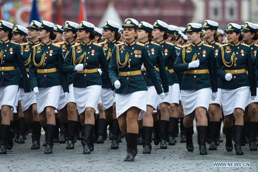 Russie : répétition du défilé commémorant la Journée de la victoire