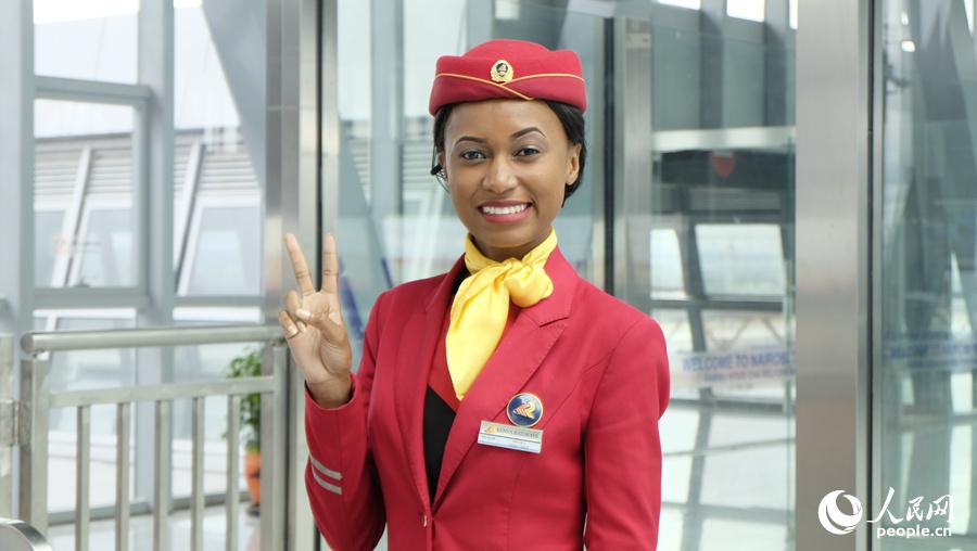 A la rencontre des h?tesses de bord du chemin de fer Mombasa-Nairobi