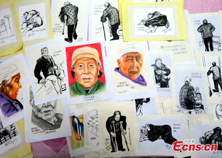 Un fils dessine 200 portraits de sa mère avant son décès