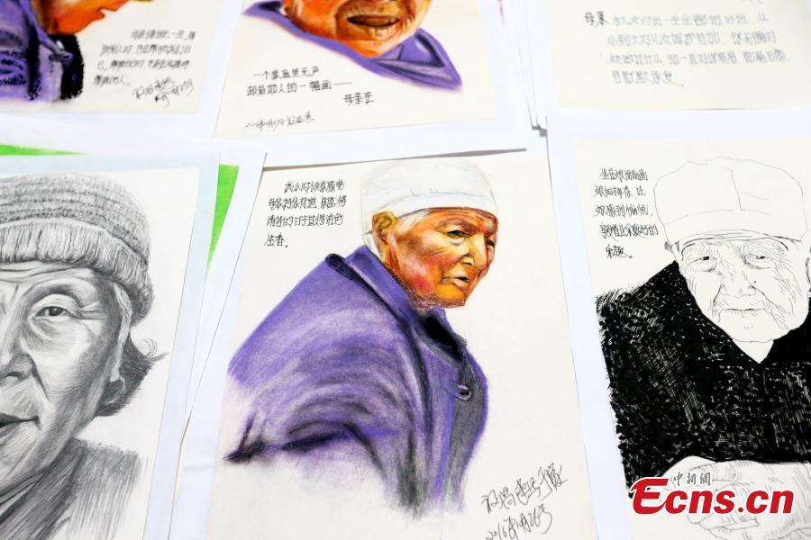 Un fils dessine 200 portraits de sa mère avant son décès