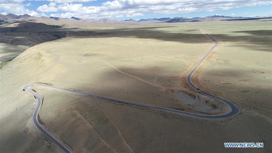 Paysages de la région de Ngari au Tibet