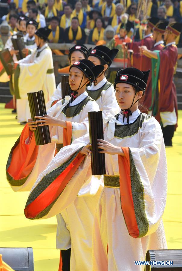 La Chine célèbre le 2.569e anniversaire de Confucius