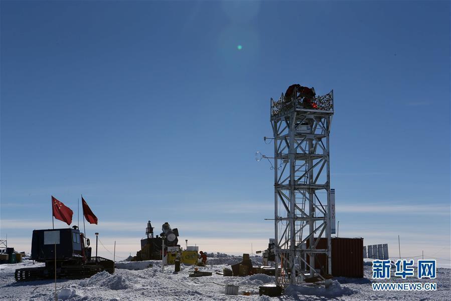 La Chine installe un nouveau télescope en Antarctique