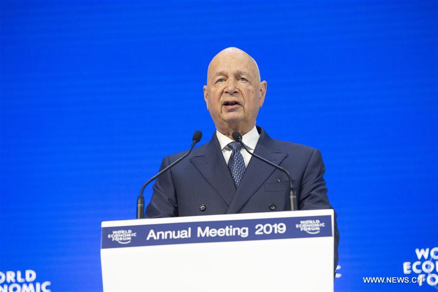 Ouverture du Forum économique mondial à Davos avec pour thème